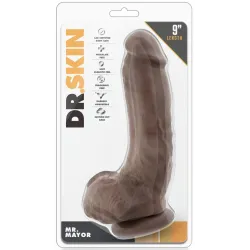 Dr. Skin Gode réaliste Mr Mayor Dr Skin 16 x 5cm Marron